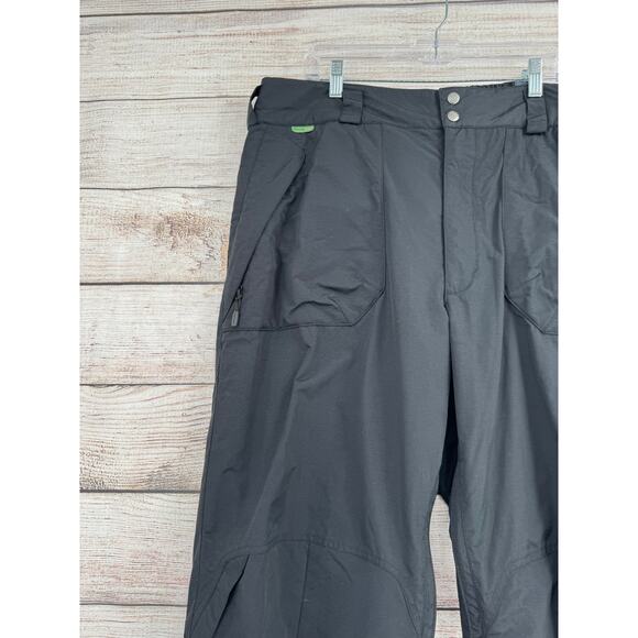 Columbia Convert Snowboard Pants Mens XL Black Fleece Lined Skiing - Picture 4 of 11